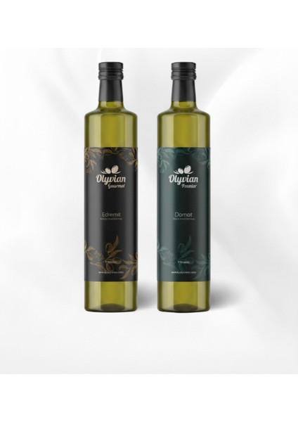 Tadım Seti (2 x 750ML) | Premier Domat & Gourmet Edremit Natürel Sızma Soğuk Sıkım