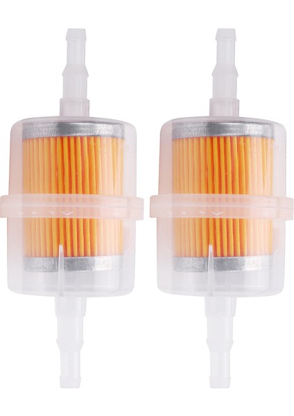 2x 6mm 8mm Evrensel Boru Çevrimiçi Filtre Araç Için Petrol Petrol Motoru (Yurt Dışından)