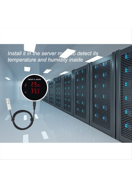 Tuka Zigbee Sıcaklığı ve Nem Sensör Alarmı Fide Fide Fermantasyonu Için LED Ekranlı Alarm Hayvan Yetiştirme Ingiltere Fiş (Yurt Dışından) modelleri