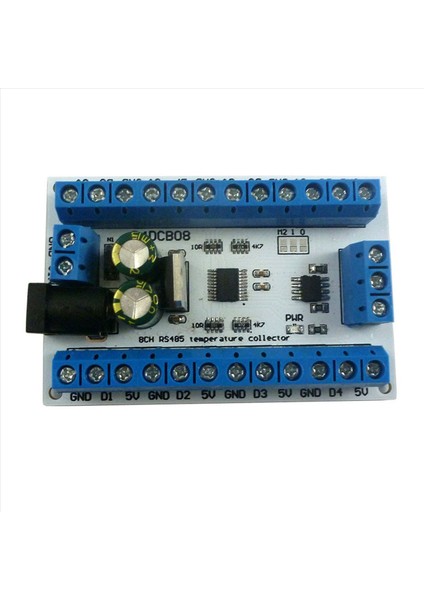 4x Eletechsup 8ch DS18B20 RS485 Modbus Rtu Sıcaklık Kontrol Sensörü Uzak Dijital Modül Plc R4DCB08 (Yurt Dışından) fiyatları