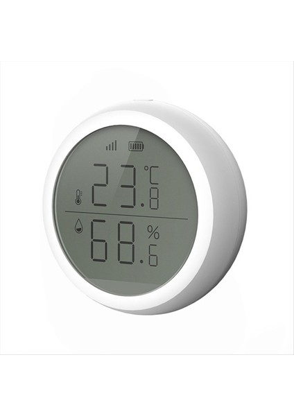 Wifi Akıllı Zigbee Sıcaklığı ve Nem Sensörü LCD Ekran Geçmişi Kayıt Akıllı Ev Güvenliği Uzaktan Kumanda (Yurt Dışından)