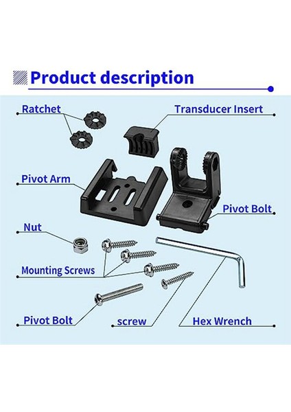 7400931 Xnt Dönüştürücü Braketi Için Xhs Model Dönüştürücüler Için Dönüştürücü Montaj Xnt 9 20 Için Transom Montaj Donanım Kiti (Yurt Dışından) fırsatları