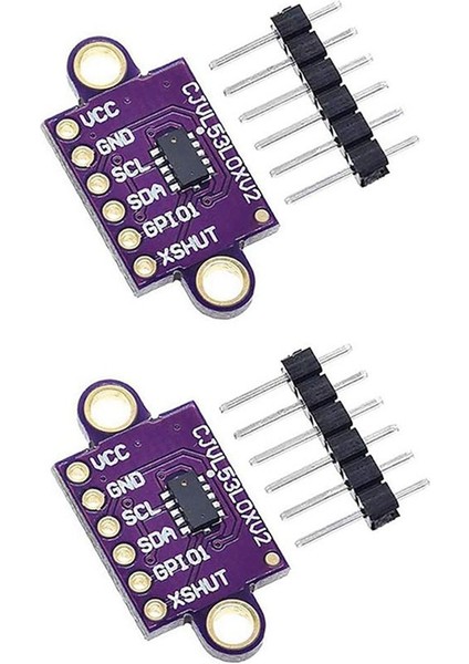 6pcs VL53L0X Uçuş Süresi Tof Ranging Sensör Breakout 940NM GY-VL53L0XV2 Mesafe Modülü I2C Iıc (Yurt Dışından) fiyatları
