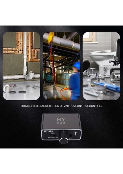 HY929 Bağımsız Boru Su Sızıntısı Dedektörü Duvardan Duyulur Mukavemetli Su Borusu Sızıntı Detektörü Onarım Için (Yurt Dışından) modelleri