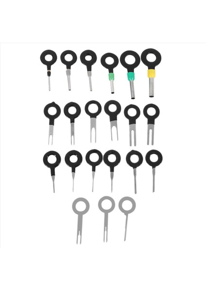 105PCS Terminaller Kaldırma Araçları Araç Otomatik Elektrik Kablolama Kıyma Konnektörü Pimi Çekme Çekme Onarımı (Yurt Dışından) fırsatları