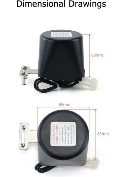 2x Elektrik Otomatik Gaz Boru Hattı Manipülatör Valfi DN15 DN20 DN20 DN25 Gaz Su Alarmı Için 12V Kesme Kesme Top Valfı A (Yurt Dışından) fırsatları