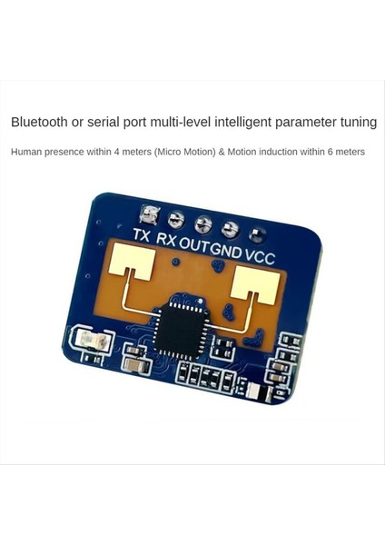 HLK-LD2410C 24G Insan Varlık Sensörü Desteği Bt Fonksiyon Uygulaması Radar Algılama Modülü Fmcw Milimetre Dalga Hareket Algılama (Yurt Dışından) indirimleri