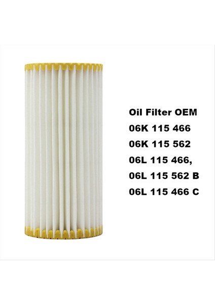 5set Yağ Filtre 06L115562B Audi Q7 4m 2 0 40TFSI 45TFSI Quattro 2016-2020 Cymc Cyrb 06L115466C 4mb (Yurt Dışından) fırsatları
