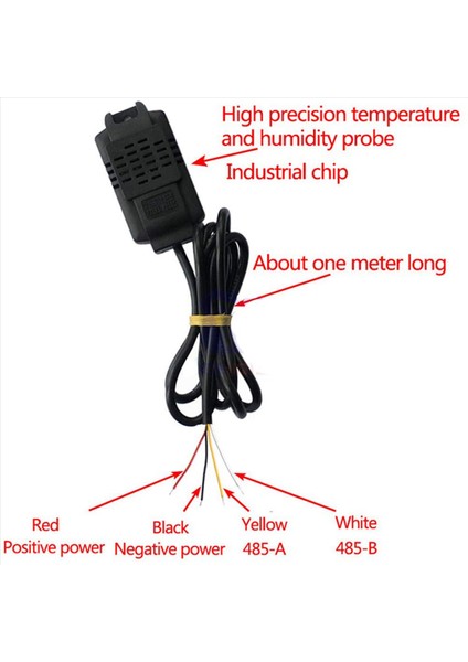 2x RS485 SHT20 Sıcaklık Nem Sensörü Modülü Yüksek Hassas Sıcaklık Nemi Monitör Modbus Için Verici (Yurt Dışından) indirimleri