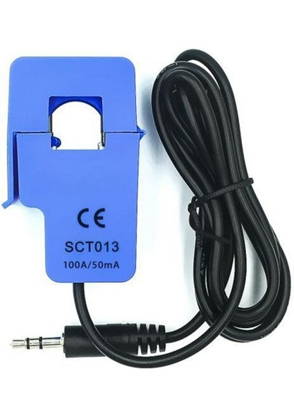 SCT-013-000 Açık Kapak Akım Transformatörü SCT013 Invaziv Olmayan Ac Action Sensör Bölünmüş Çekirdek Akım Transformatörü 100A50MA (Yurt Dışından)