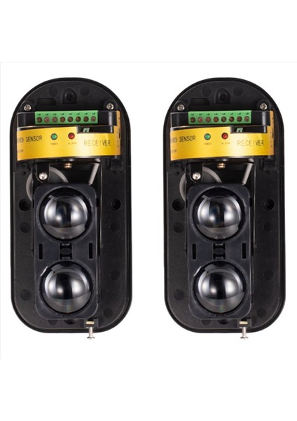 2x Iki Kiriş 2 Kiriş Kızılötesi Dedektör Alarm ABT-100 Çevre Alarm ANTI-50000LUX&#39 A Kadar Parlama Önleme (Yurt Dışından)