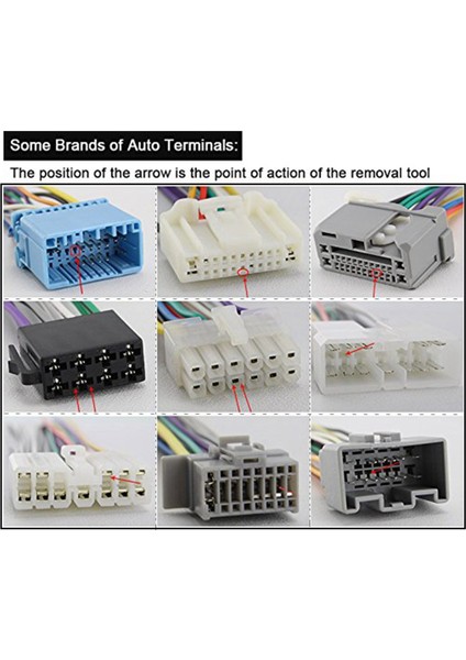 14PCS Araç Elektrik Kablolama Sıkıştırma Konnektörü Çekme Çekme Saldırı Pimi Kiti (Gümüş) ve 1 Pcs Gaz Kelebeği Sensörü (Yurt Dışından) modelleri