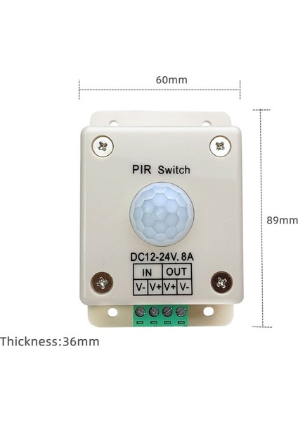 LED Şerit Şerit Ampul Lambası Kızılötesi Hareket Sensörü Anahtarı Için Otomatik Dc 5V 12V 24V Kızılötesi Hareket Sensörü Anahtarı (Yurt Dışından) fırsatları