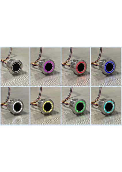 R503-5V Rgb LED DC5V Uart Mx1 25-6pin Arduino Android Için Su Geçirmez Kapasitif Parmak Izi Modülü Sensör Tarayıcısı (Yurt Dışından) modelleri