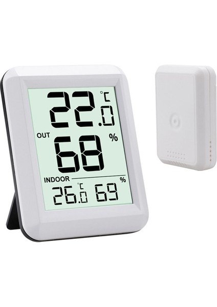 Kablosuz Termometre Higrometre Babyroom Dijital LCD Sıcaklık Nem Monitörü Kapalı Açık Hava Durumu Istasyonu Sensörü (Yurt Dışından)