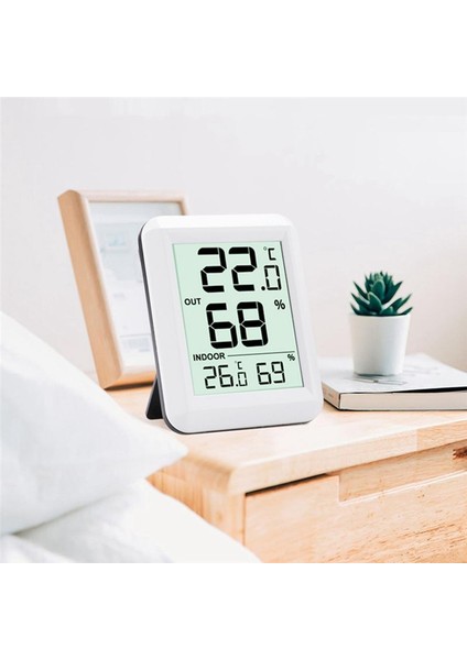 Kablosuz Termometre Higrometre Babyroom Dijital LCD Sıcaklık Nem Monitörü Kapalı Açık Hava Durumu Istasyonu Sensörü (Yurt Dışından) fiyatları