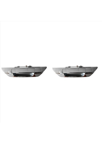 2x 69090-0K120 Toyota Hılux Revo 2015-2020 Kamera Ile Kaydırılık Krome Kaydı 690900K120 (Yurt Dışından)