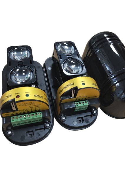 Iki Kiriş 2 Işın Kızılötesi Dedektör Alarmı ABT-100 Çevre Alarm ANTI-50000LUX&#39 A Kadar Parlama (Yurt Dışından) indirimleri