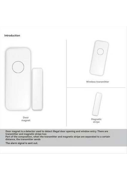 Kablosuz Kapı Pencere Sensörleri 433MHZ Ev Güvenlik Alarm Sistemi Ev Hırsız Alarm Kitleri (Yurt Dışından) fiyatları