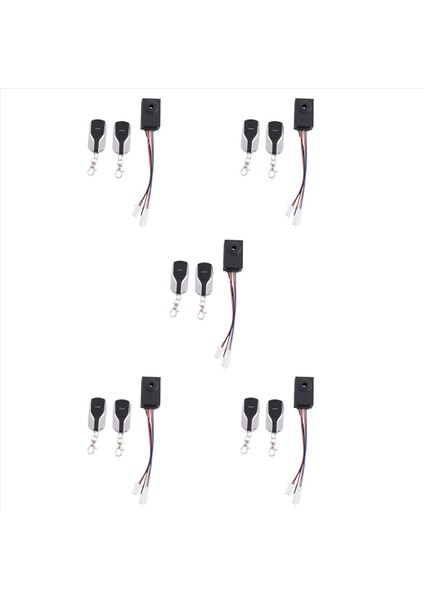 5x Ebike Alarm Sistemi 36V 48V 60V 72V Elektrikli Bisiklet/scooter Ebike/fırçasız Kontrolör Için Iki Anahtarla (Yurt Dışından)