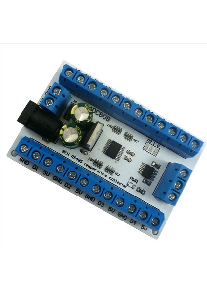 4x Eletechsup 8ch DS18B20 RS485 Modbus Rtu Sıcaklık Kontrol Sensörü Uzak Dijital Modül Plc R4DCB08 (Yurt Dışından) fırsatları