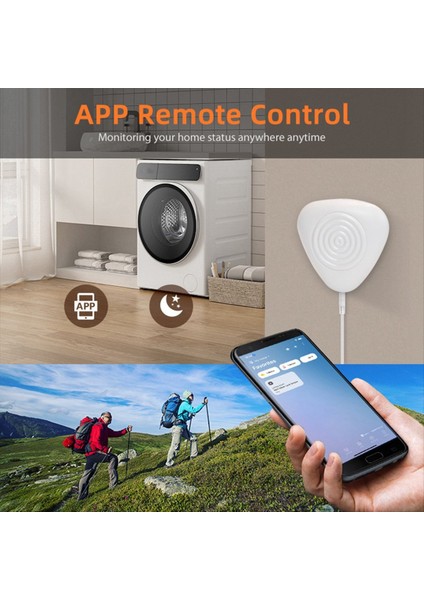 Tuya Zigbee Su Seviye Sensörü Akıllı Su Sızıntısı Alarm Dedektörü Taşma Güvenlik Koruması Akıl (Yurt Dışından) fırsatları