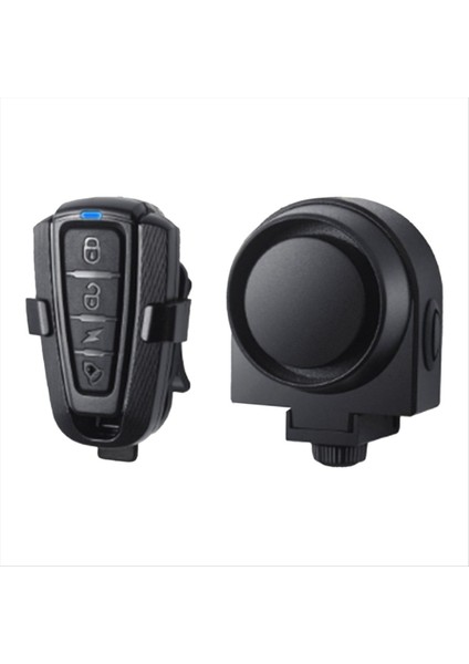 Kablosuz Bisiklet Titreşim Alarmı USB Şarj Edilebilir Motosiklet Bisiklet Alarmı Uzaktan Hırsızlık Önleyici Bisiklet Dedektörü Alarm Sistemi (Yurt Dışından)