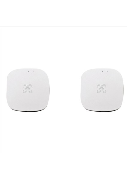 2x Tuya Zigbee Mmwave Insan Varlık Sensörü Parlaklıklı Mikrodalga Radar Algılama Pır Hareket Sensörü Duvar Montajı (Yurt Dışından)