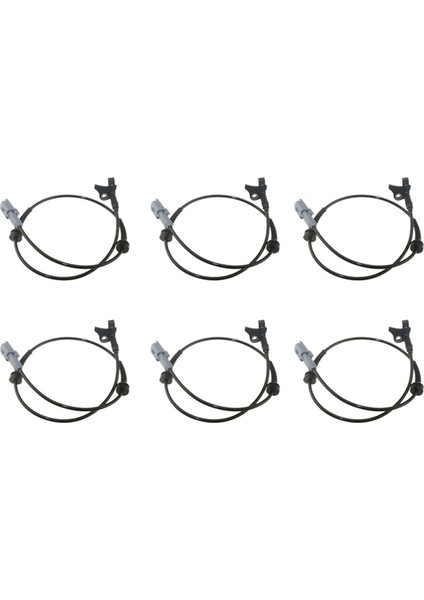 Peugeot Için 6x 307 308 408 3008 Citroen C4L Arka Tekerlek Hız Sensörü Ön ve Arka Abs Hız Sensörü Abs Sensörü 9811802580 (Yurt Dışından)