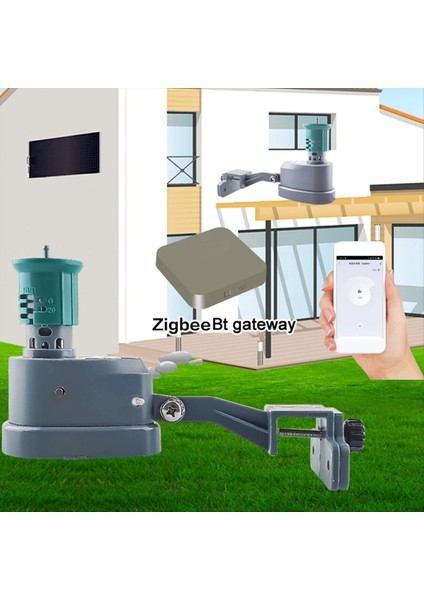 Zigbee Kablosuz Yağmur Sensörü Ayarlanabilir Ayar Siklik Zamanlama Sulama Cihazı Akıllı Bağlantı Uzaktan Denetleyici (Yurt Dışından) fiyatları