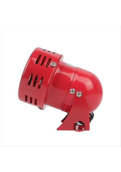 AC220V Kırmızı Mini Metal Motor Siren Endüstriyel Alarm Ses Elektrik Koruma Hırsızlığa Karşı 120DB MS-190 (Yurt Dışından)