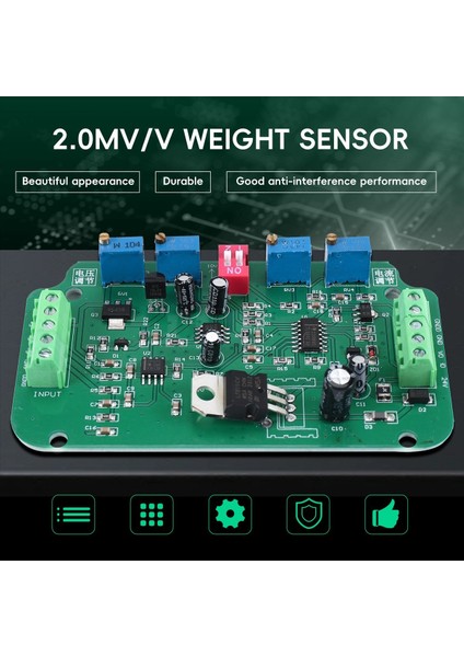 0-10V Yük Hücre Sensörü Amplifikatör Verici Ağırlık Sensörü (Yurt Dışından) indirimleri