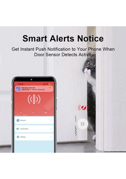 Yeni Tuya Zigbee Akıllı Titreşim Sensörü Gerçek Zamanlı Izleme Kapı Pencere Algılama Alarmı Akıllı Güvenlik Koruma Sistemi (Yurt Dışından) indirimleri
