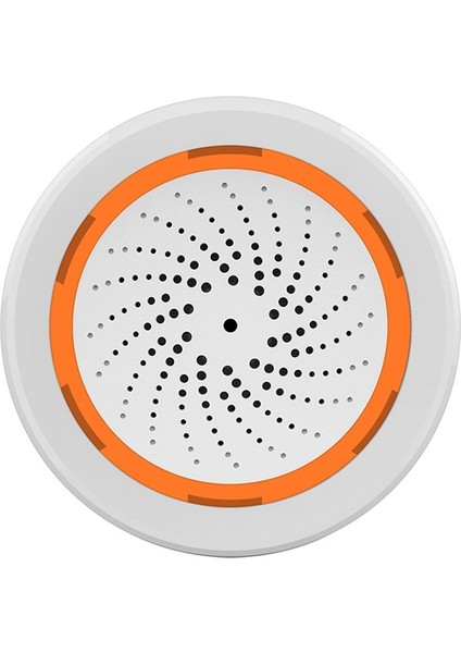 Zigbee Neo 90DB Ses ve Işık Sensörü Tuya Akıllı Yaşam Yerleşik Siren Alarm Sensörü (Yurt Dışından)