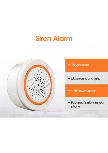 Zigbee Neo 90DB Ses ve Işık Sensörü Tuya Akıllı Yaşam Yerleşik Siren Alarm Sensörü (Yurt Dışından) modelleri