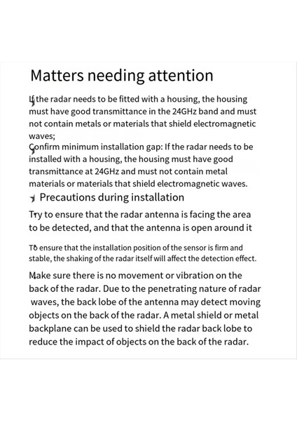 LD2451 24G Araç Aracı Aracı Ölçüm Millimetre Dalga Radarı Araç Durumu Izleme Sensör Modülü (Yurt Dışından) fırsatları