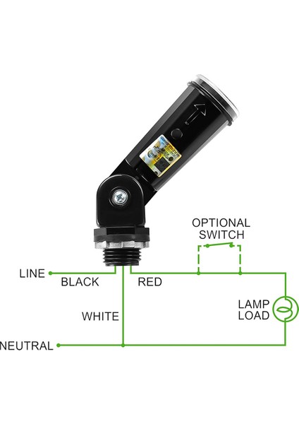 2 Paket Alacakaranlıktan Şafak/gündüz Gece Sensörü Fotoelektrik Anahtar Fotoğraf Hücre Sensörü IP65 Dış Işık Için Su Geçirmez Fotosel (Yurt Dışından) fiyatları