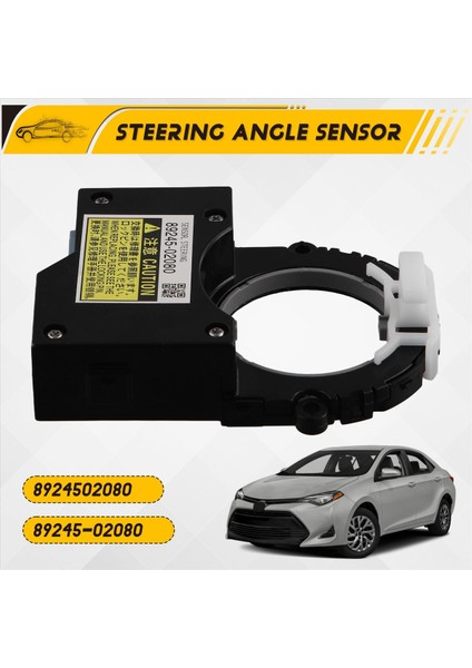 89245-02080 Toyota Camry Için Araç Direksiyon Açısı Sensörü 2015-2017 Corolla 2014-2017 8924502080 (Yurt Dışından) fırsatları