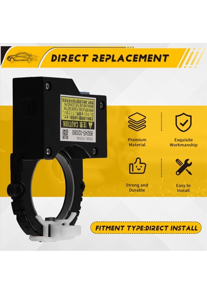 89245-02080 Toyota Camry Için Araç Direksiyon Açısı Sensörü 2015-2017 Corolla 2014-2017 8924502080 (Yurt Dışından) indirimleri