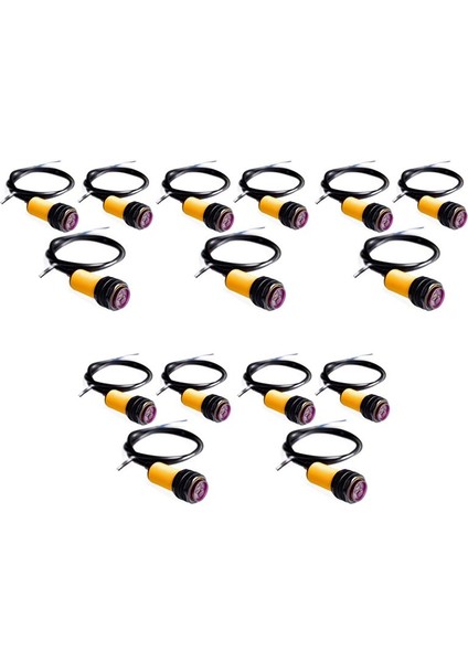 15 Pcs E18-D80NK Kızılötesi Fotoelektrik Anahtar Engel Kaçınma Sensörü Modülü Arduino Robot Arabası Için Uyumlu (Yurt Dışından)