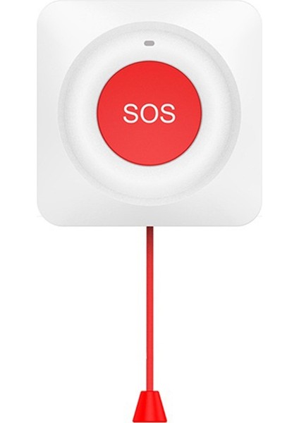Akıllı Sos Düğmesi Kablosuz Bakıcı Pager Uyarı Verici Acil Durum Çağrı Düğmesi Çocuk Yaşlı Hasta Wifi (Yurt Dışından)