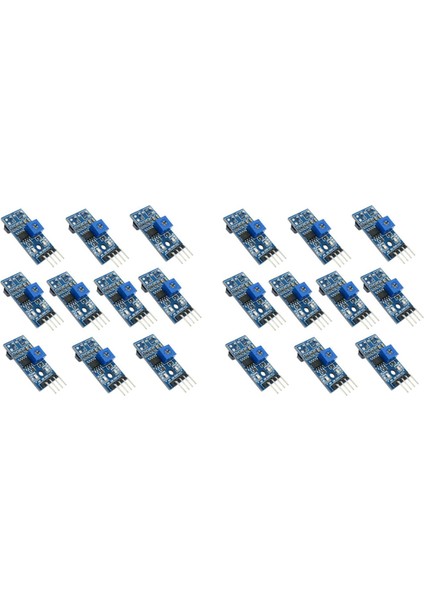 20PCS TCRT5000 Kızılötesi Yansıtıcı Sensör Modülü Ir Bariyer Hattı Arduino Akıllı Otomobil Robotu Için Fotoelektrik Anahtar (Yurt Dışından)
