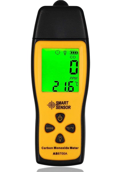 Elde Taşınan Karbon Monoksit Ölçer 80DB Işık Co Sızıntı Dedektörü Taşınabilir Handheld Co Detektörü Co Gaz Analizörü (Yurt Dışından) modelleri