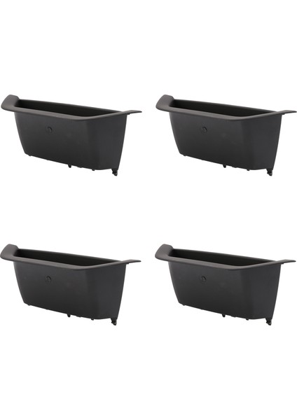 4x Araç Otomatik Iç Iç Kapı Tutar Çekme Trim Uyumlu Bmw F25 F26 X3 X4 2011-2017 Sol Taraf Siyah (Yurt Dışından)