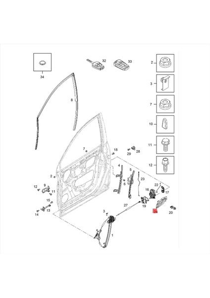 Sağ Iç Kapı Kolu Chrome Trim Faresi 96660864 Chevy Captiva Sport Için 2012-2015 Satürn Vue 2008-2010 (Yurt Dışından) fırsatları