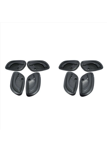 8pcs Kapı Kolunun Içi Suzuki Grand Vitara Gray Için Sol Sol 95-01 83130-60G01 83110-60G01 (Yurt Dışından)