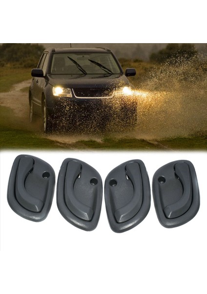 8pcs Kapı Kolunun Içi Suzuki Grand Vitara Gray Için Sol Sol 95-01 83130-60G01 83110-60G01 (Yurt Dışından) modelleri