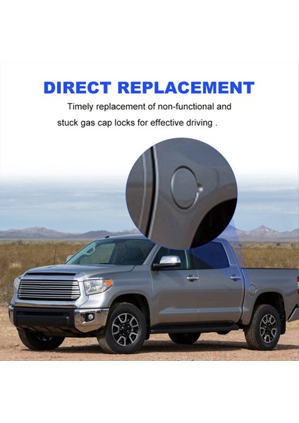 Toyota Tacoma 1995-2004 Için 2 Anahtarlı Yakıt Kapısı Kilit Silindiri Tundra 2000-2003 69058-35140 69058-29016 (Yurt Dışından) modelleri