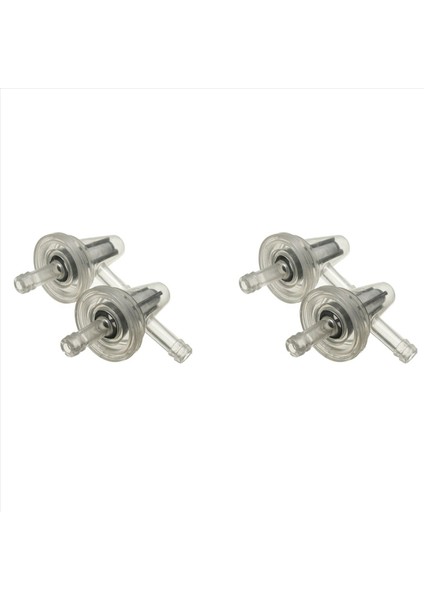 4x Motosiklet Kar Aroması Açık Sline Gaz Sağ Açılı Yakıt Filtresi 1/4 6/7mm Bisiklet (Yurt Dışından)