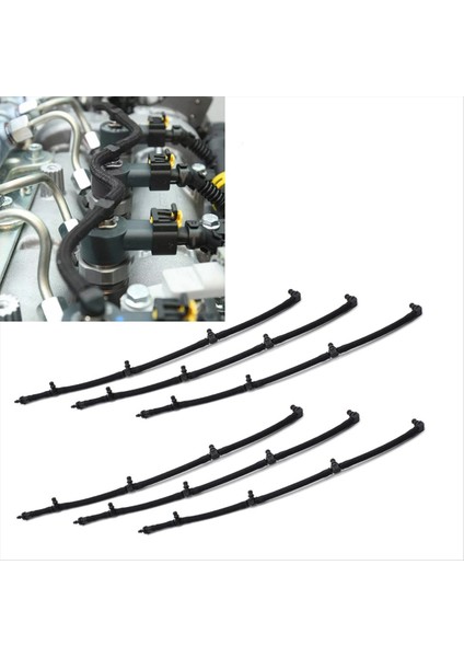 6pcs Yakıt Dönüş Hortumu WE011349Y Mazda Bt-50 Un Ford Ranger Yakıt Enjektör Dönüş Hattı Enjeksiyon Sistemi WE01-13-49Y (Yurt Dışından) modelleri